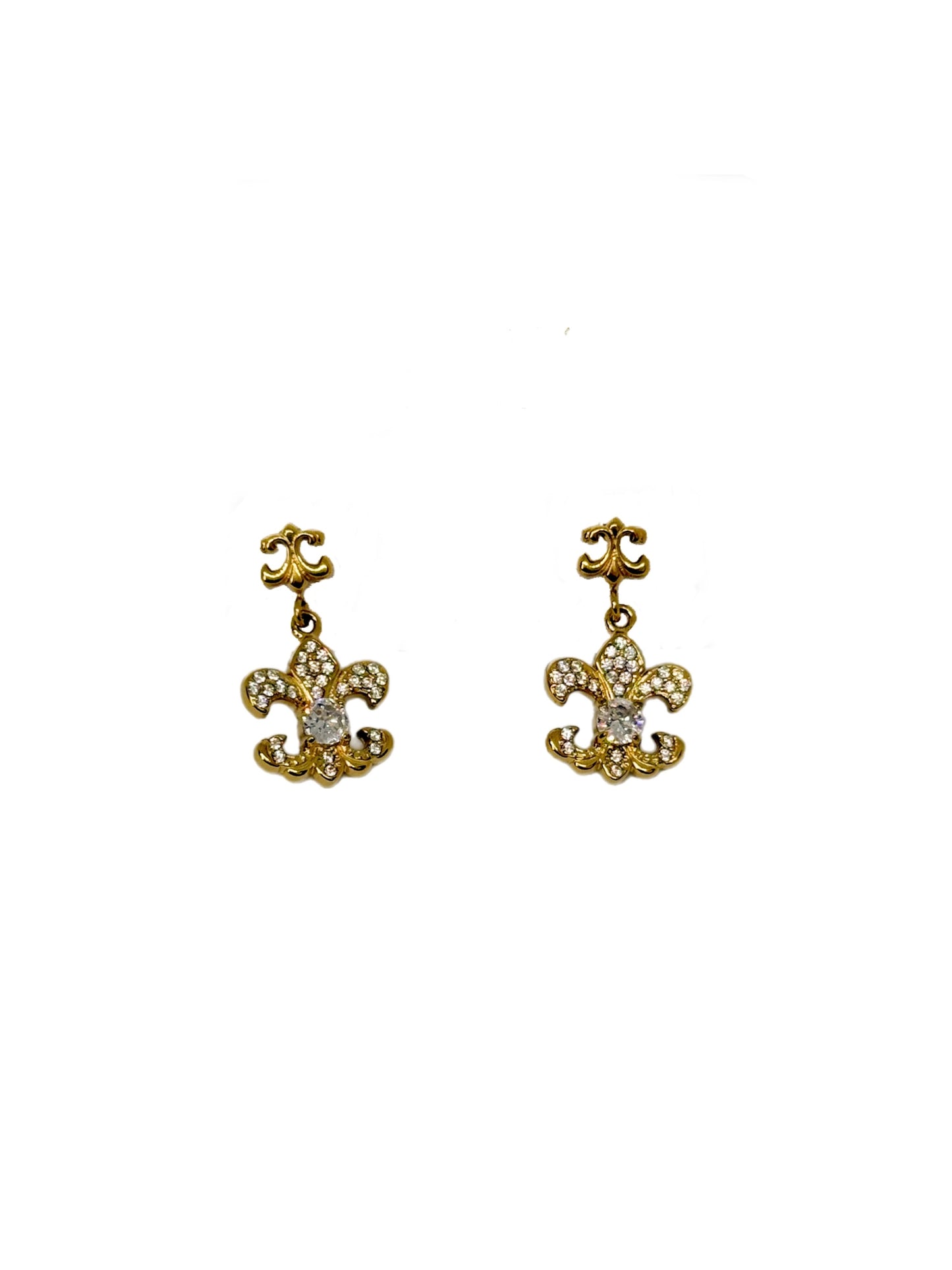Orecchini Royal Florence in acciaio inossidabile — PJELSOMINO Bijoux