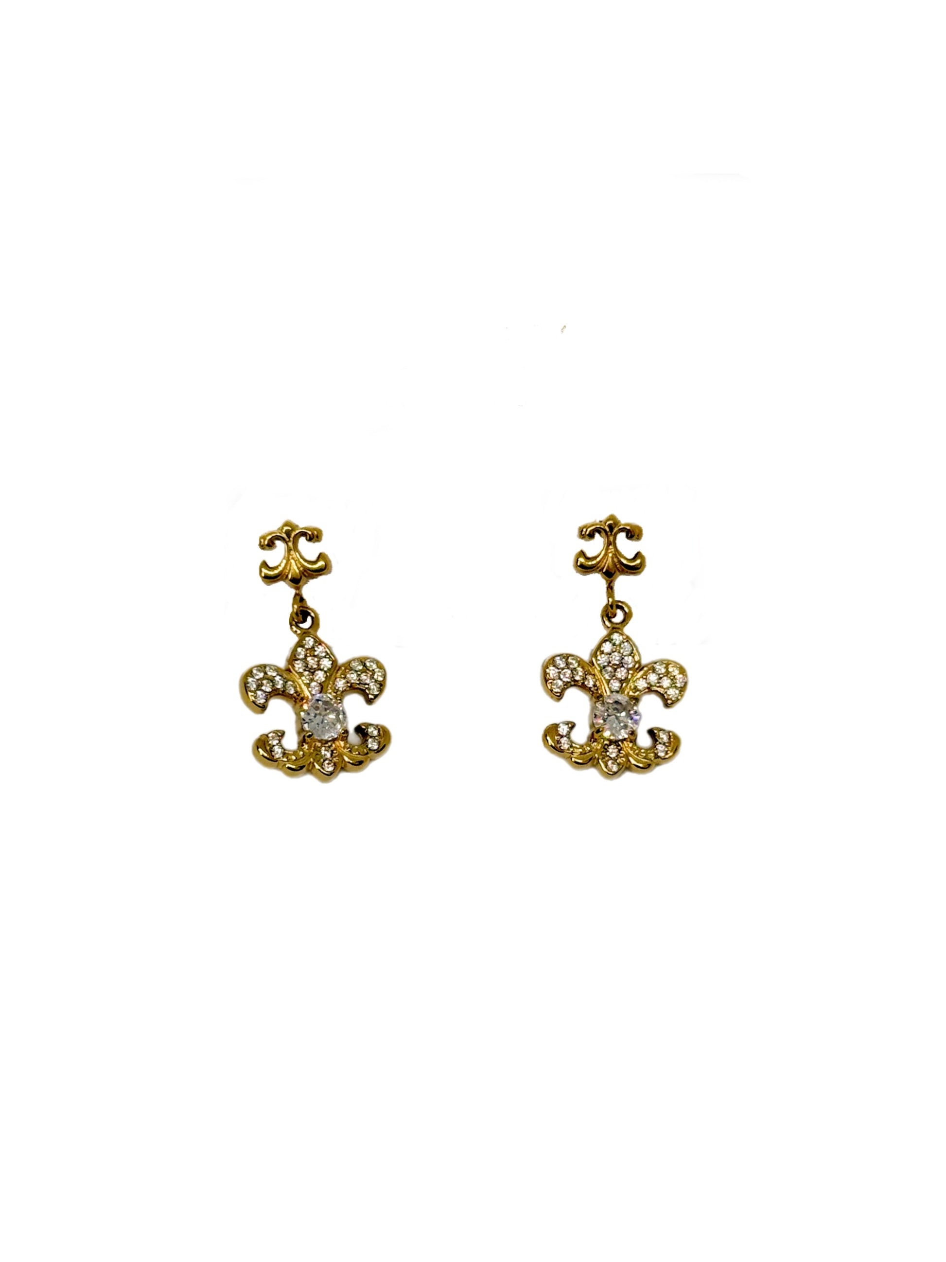 Orecchini Royal Florence in acciaio inossidabile — PJELSOMINO Bijoux