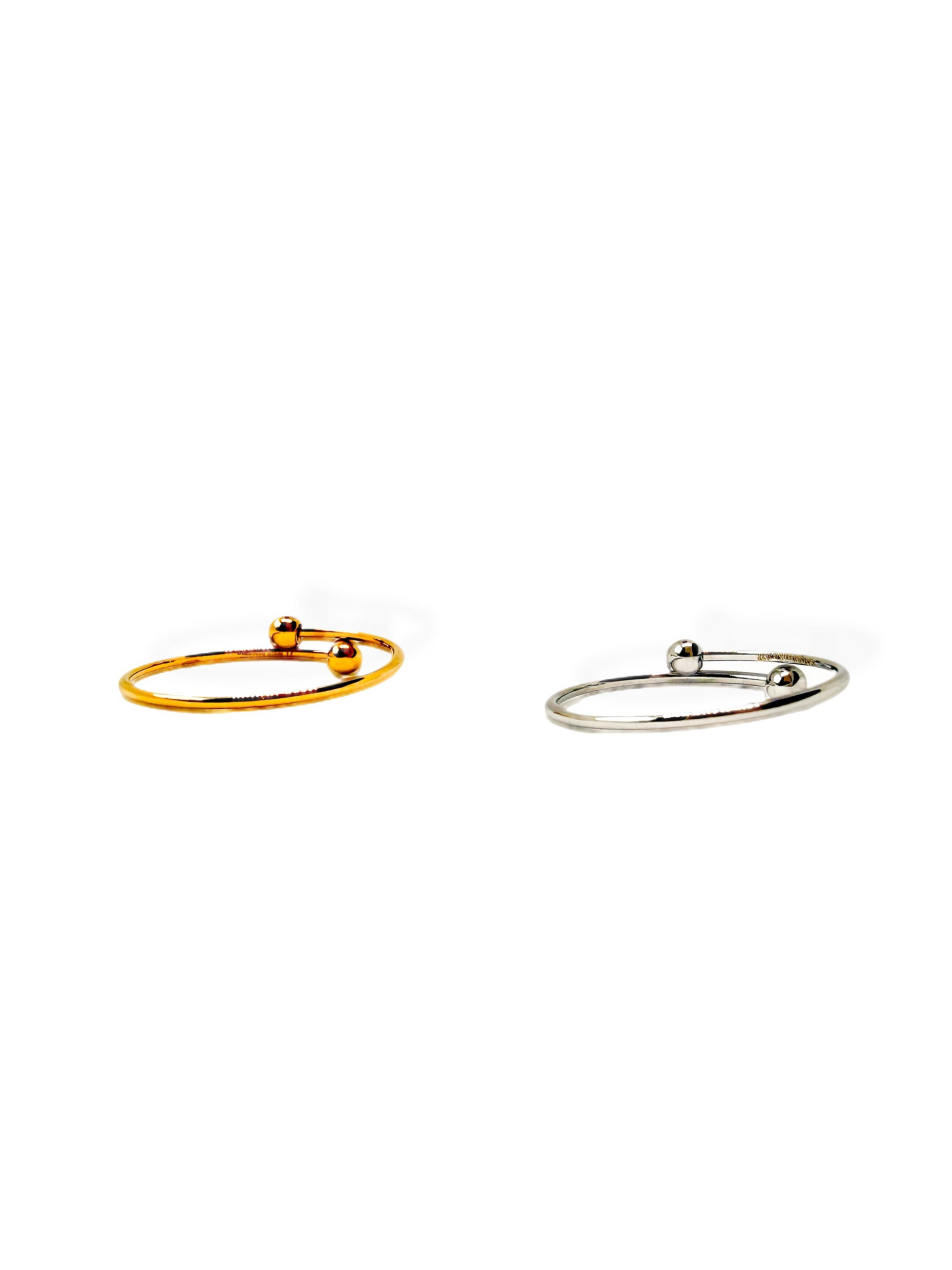 Anello Fine Line in acciaio inossidabile — PJELSOMINO Bijoux