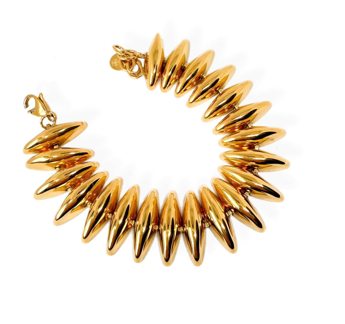 Bracciale Rich Bold in acciaio inossidabile — PJELSOMINO Bijoux
