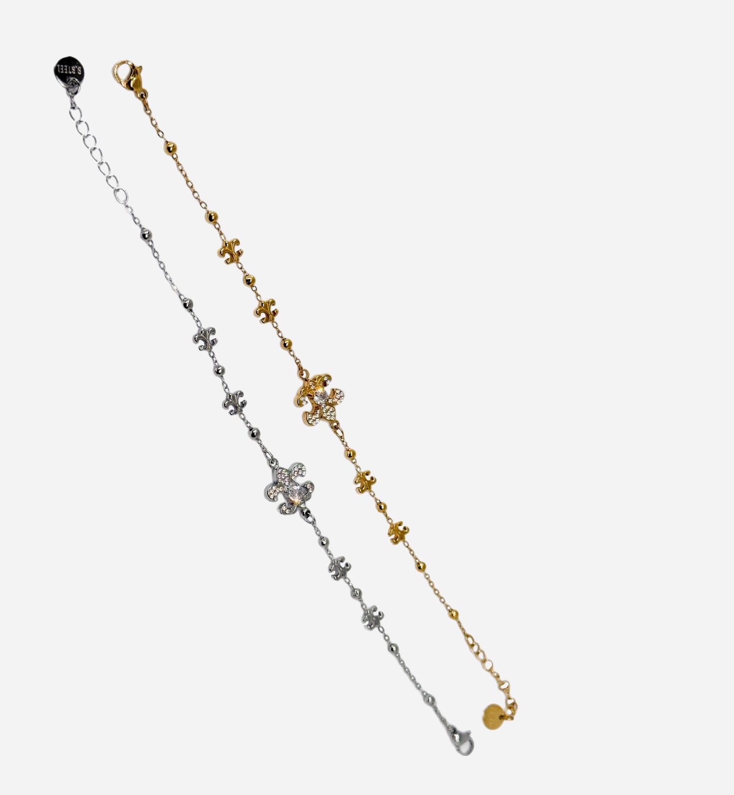 Bracciale Royal Florence in acciaio inossidabile — PJELSOMINO Bijoux