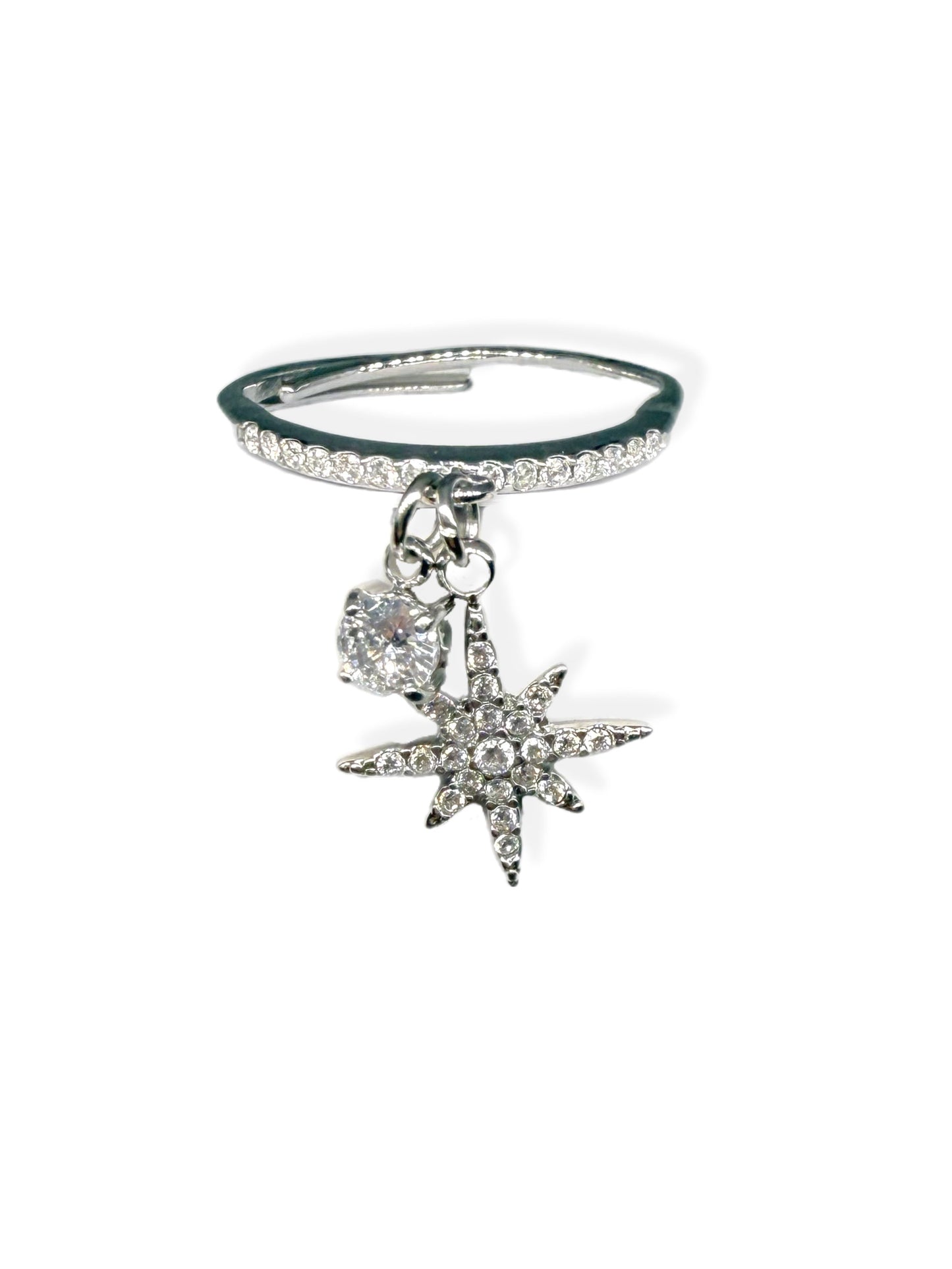 Anello North Star in acciaio inossidabile — PJELSOMINO Bijoux