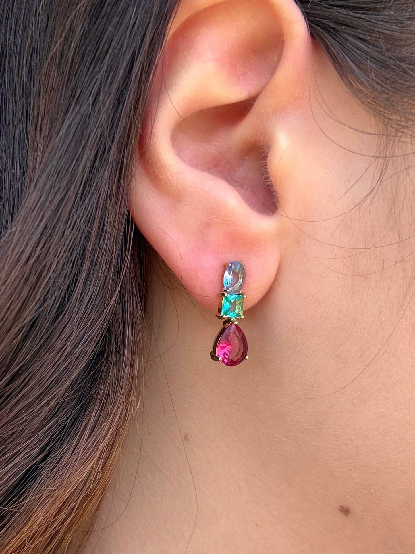Orecchini Coral Drops
