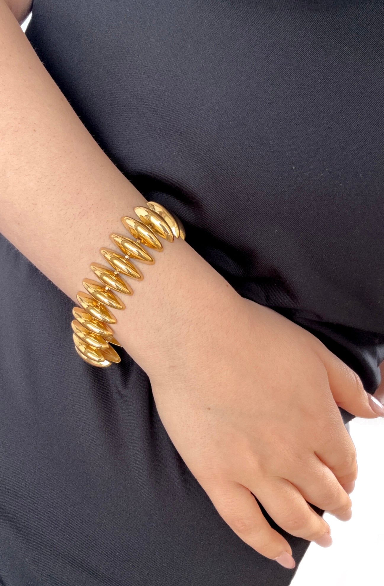 Bracciale Rich Bold in acciaio inossidabile — PJELSOMINO Bijoux