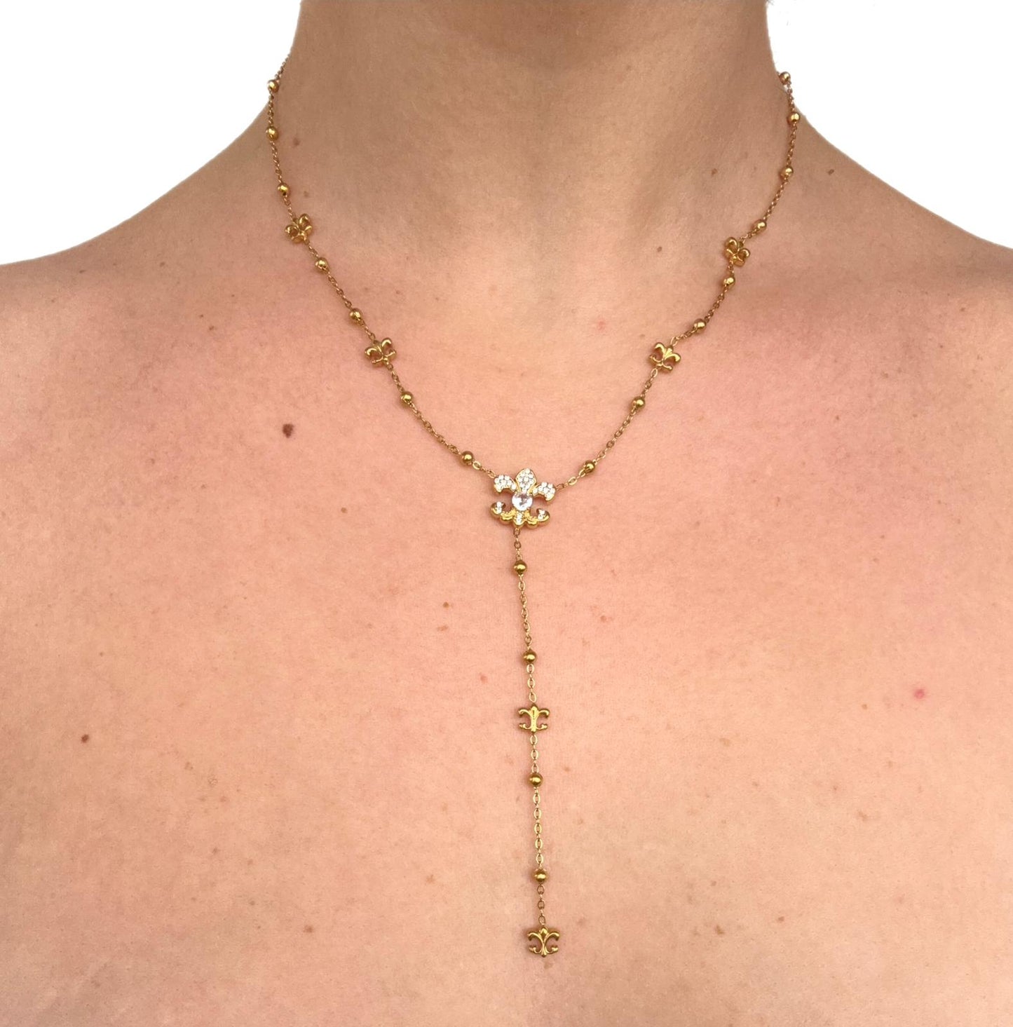 Collana Royal Florence in acciaio inossidabile — PJELSOMINO Bijoux