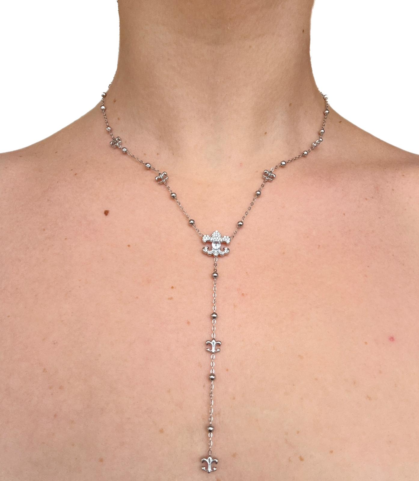 Collana Royal Florence in acciaio inossidabile — PJELSOMINO Bijoux